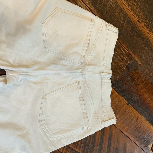 Madewell The ’90s Straight Jean Vintage Canvas Cream High Rise Size 27 - Picture 9 of 16